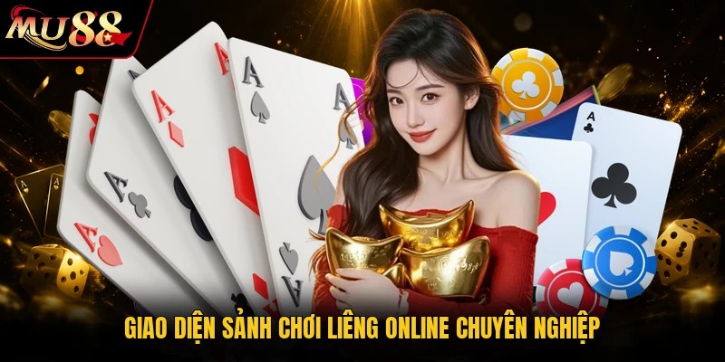Giao diện sảnh chơi liêng online chuyên nghiệp